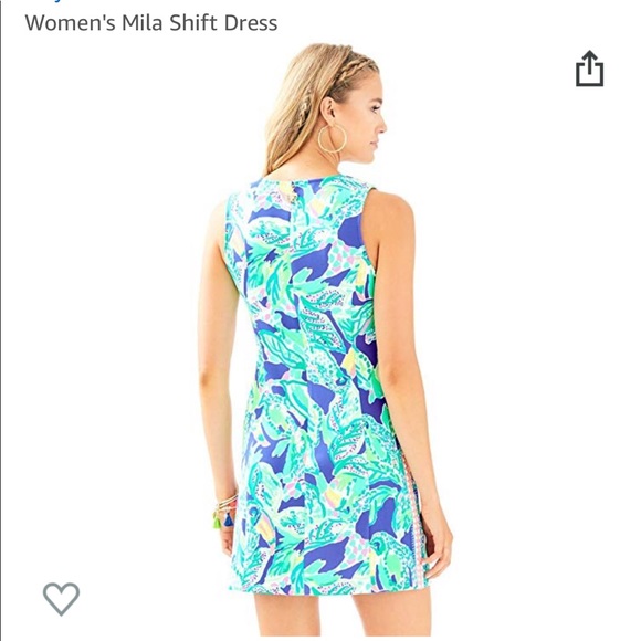 NWT Lilly Pulitzer Mila Shift Dress - Size Med - Picture 3 of 7